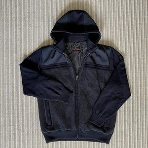 Paul & Shark Men’s Full-Zip Navy Wool Coat